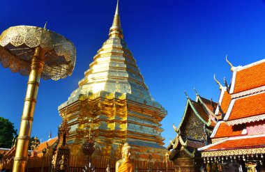 Wat Phra bu DOI Suthep Tapınağı Chiang Mai Province, Tayland
