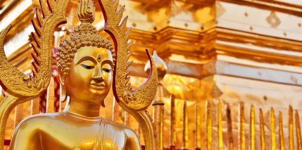 チェンマイ、タイのワット Phra ドイステープ寺院 — ストック写真