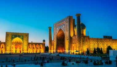 Registan, Semerkant'ta eski bir meydan, Özbekistan