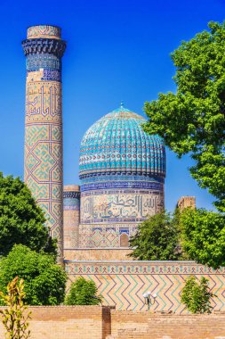 Bibi-Khanym Mosque in Samarkand, Uzbekistan clipart
