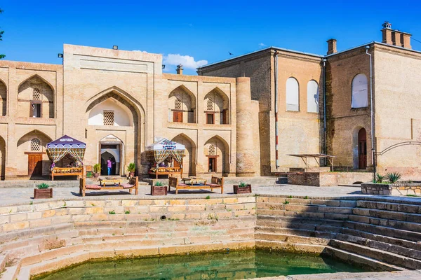 Arkitektur för Bucharas historiska centrum, Uzbekistan — Stockfoto
