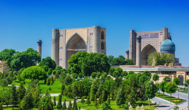 Semerkand, Özbekistan'Bibi-geçerek Camisi