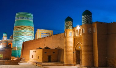 Khiva, Özbekistan 'ın tarihi mimarisi