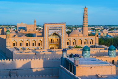 Khiva, Özbekistan 'ın tarihi mimarisi