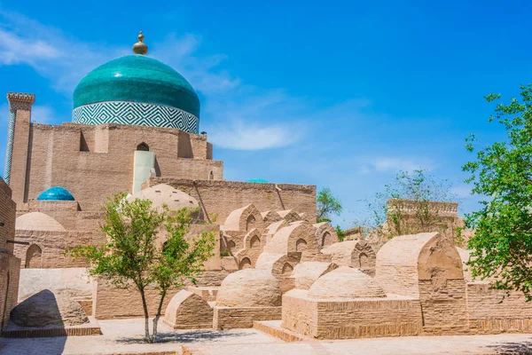 Arquitetura histórica de Khiva, Uzbequistão — Fotografia de Stock