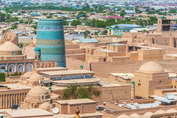 Arquitectura histórica de Khiva, Uzbekistán — Foto de Stock