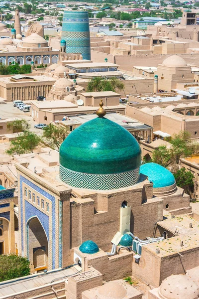 Arquitetura histórica de Khiva, Uzbequistão — Fotografia de Stock