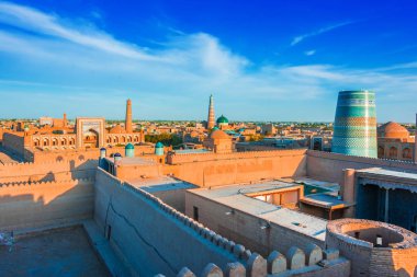 Khiva, Özbekistan 'ın tarihi mimarisi