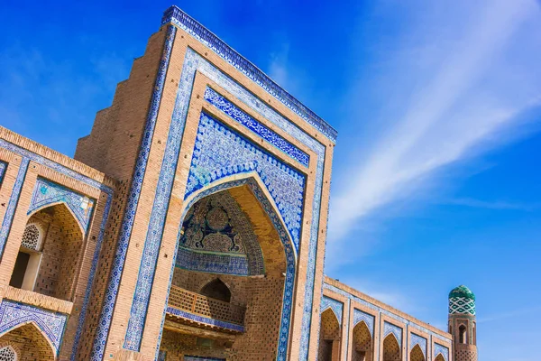 Arquitectura histórica de Khiva, Uzbekistán — Foto de Stock