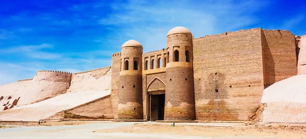 Historische architectuur van Khiva, Oezbekistan — Stockfoto