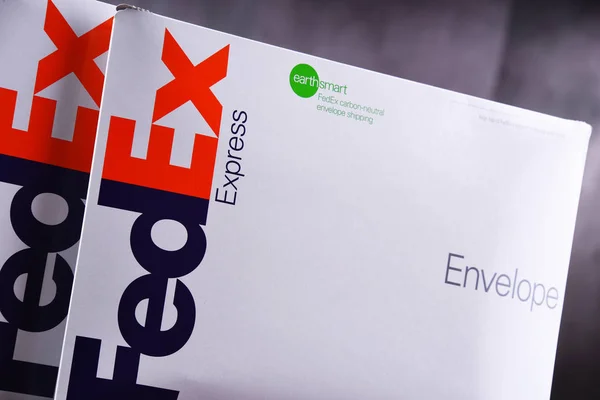 FedEx kuvert — Stockfoto