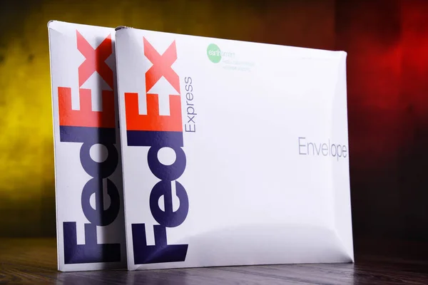 FedEx kuvert — Stockfoto