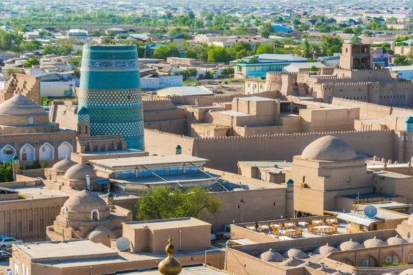 Khiva, Özbekistan 'ın tarihi mimarisi — Stok fotoğraf