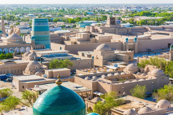 Arquitetura histórica de Khiva, Uzbequistão — Fotografia de Stock