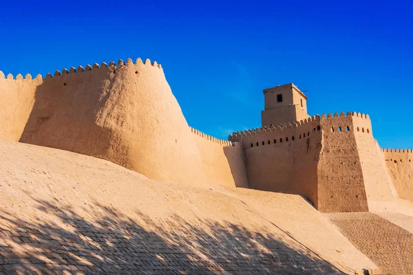 Khiva történeti építészete, Üzbegisztán — Stock Fotó