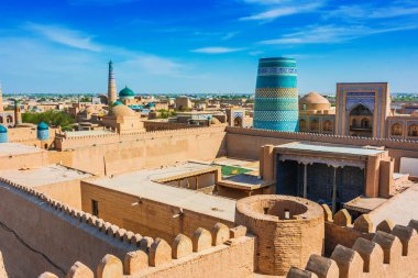 Khiva, Özbekistan 'ın tarihi mimarisi