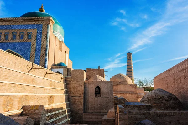 Khiva, Özbekistan 'ın tarihi mimarisi — Stok fotoğraf