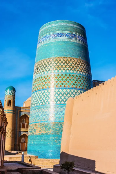 Historische architectuur van Khiva, Oezbekistan — Stockfoto