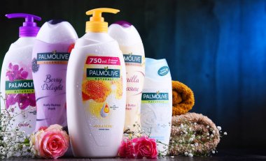 Palmolive kozmetik kapları.