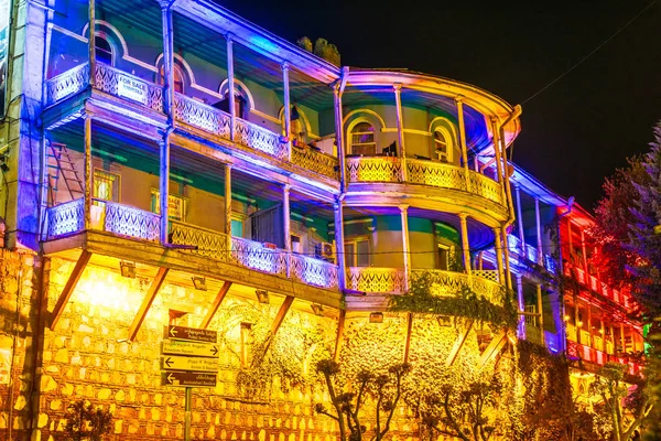 Historic architecture of Tbilisi, Georgia — Stock Photo, Image