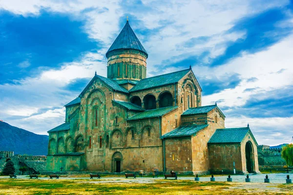 Svetitskhoveli katedrális Mtskheta, Grúzia — Stock Fotó