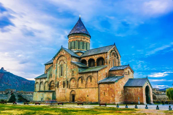 Cattedrale di Svetitskhoveli a Mtskheta, Georgia — Foto Stock