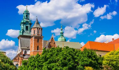 Wawel Katedrali Wawel Hill, Krakow, Polonya