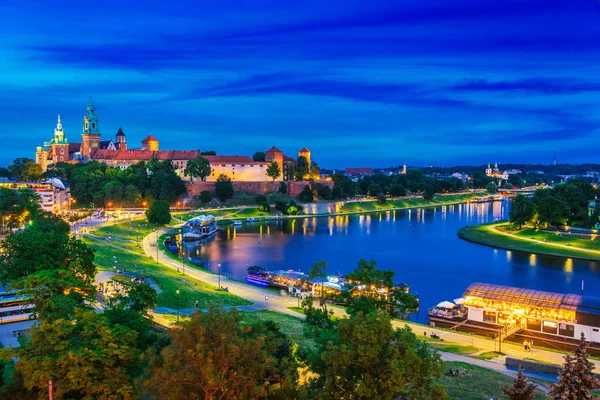 View of Wawel Castle in Krakow, Poland — Stock Photo, Image