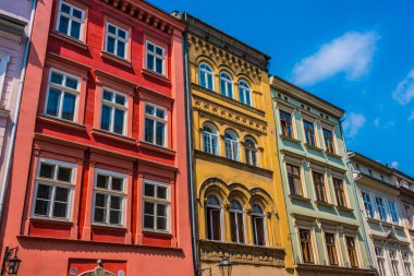 Krakow, Polonya'daki eski kentin tarihi mimarisi