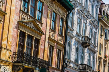Krakow, Polonya'daki eski kentin tarihi mimarisi