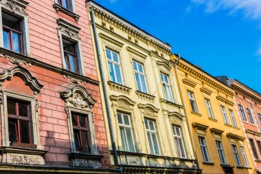 Krakow, Polonya'daki eski kentin tarihi mimarisi