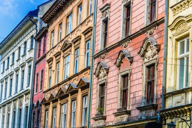 Krakow, Polonya'daki eski kentin tarihi mimarisi