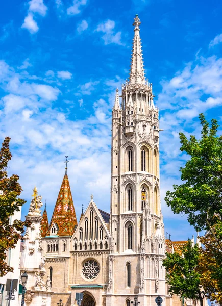 Mátyás-templom, a Várdombon, Budapest, Magyarország — Stock Fotó