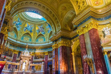 iç Aziz stephen Bazilikası Budapeşte, Macaristan