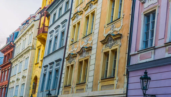 Historic architecture of downtown Prague, Czech Republic — Stock Photo, Image