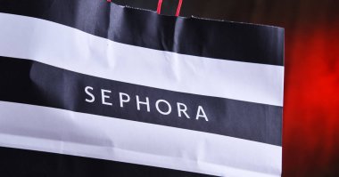 Orijinal Sephora kağıt alışveriş çantası