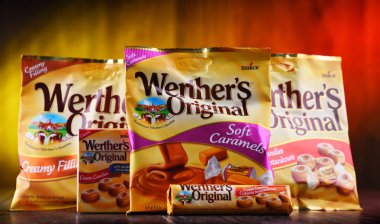 Werther Orijinal şeker paketleri