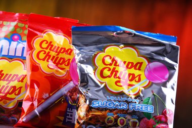 Chupa Chups şekerleme paketleri