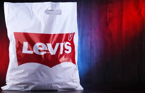 Оригінальні сумка Levi's шопінгуй — стокове фото