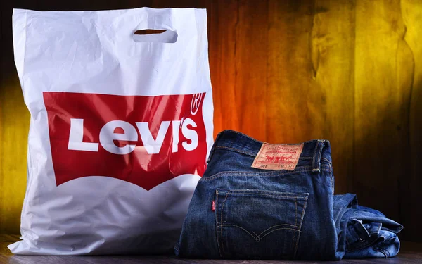 Orijinal Levi's hoping çanta — Stok fotoğraf