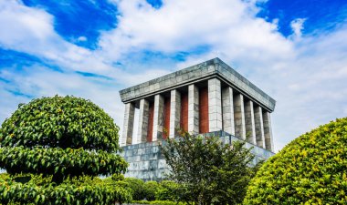 Başkan Ho Chi Minh Anıt Mezarı, Hanoi, Vietnam