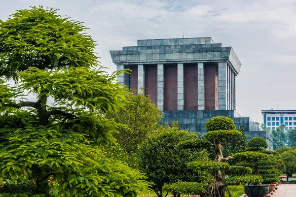 Başkan Ho Chi Minh Anıt Mezarı, Hanoi, Vietnam — Stok fotoğraf