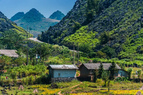 Vista panorámica de la provincia de Ha Giang, Vietnam —  Fotos de Stock