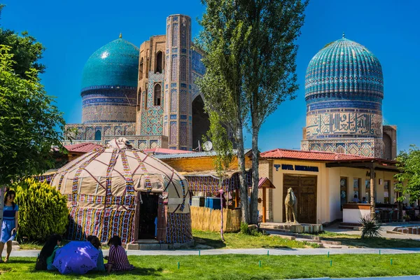 Semerkand, Özbekistan'Bibi-geçerek Camisi — Stok fotoğraf