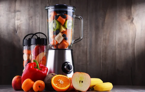 Mixer Für Shakes Smoothies Lebensmittelzubereitung Und Tiefkühlmischung — Stockfoto