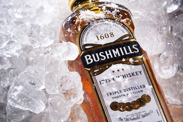 Poznan Pol Juin 2020 Bouteille Bushmills Original Whisky Irlandais Produit — Photo