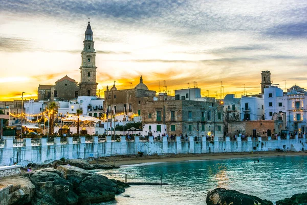 Monopoli Italien Sep 2020 Blick Auf Monopoli Vom Stadtstrand Cala — Stockfoto