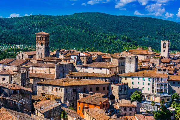 Vista Narni Uma Antiga Vila Comuna Úmbria Centro Itália — Fotografia de Stock