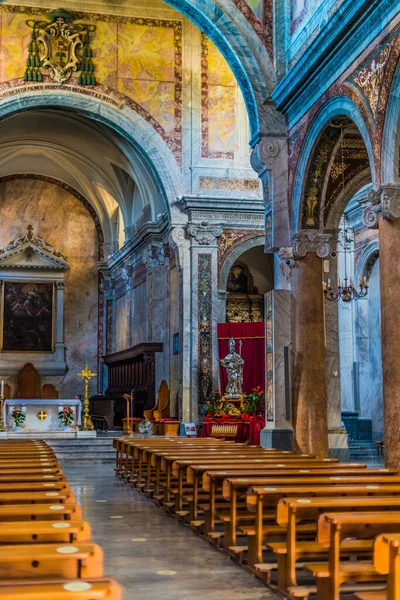 Ostuni Italië Sep 2020 Interieur Van Kathedraal Van Ostuni Ostuni — Stockfoto