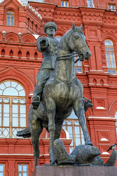 Moskau Russland September 2018 Denkmal Für Den Sowjetischen General Der — Stockfoto